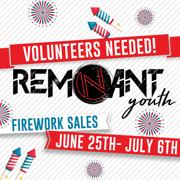 Remant Youth Firework Sales, Nations Church